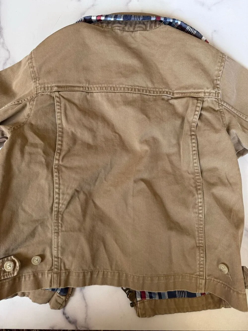 Vintage London Fog pilot Trench coat plush fleece
